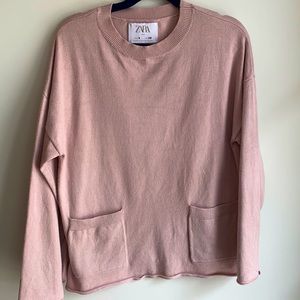 Pretty pink 🌸 girls Zara sweater